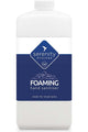 Unscented Hand Foam Sanitiser bottle with blue label, alcohol-free and hypoallergenic.
