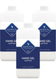Hand Gel Sanitiser bottles with advanced antiviral and antibacterial formulation.