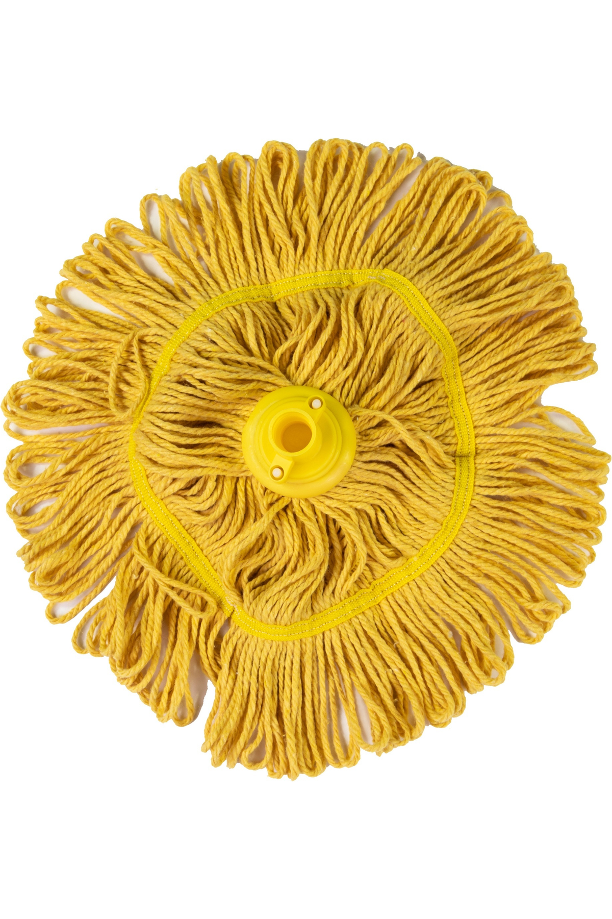 Biofresh T1 D Socket Mop with antibacterial yarn and yellow stayflat band.