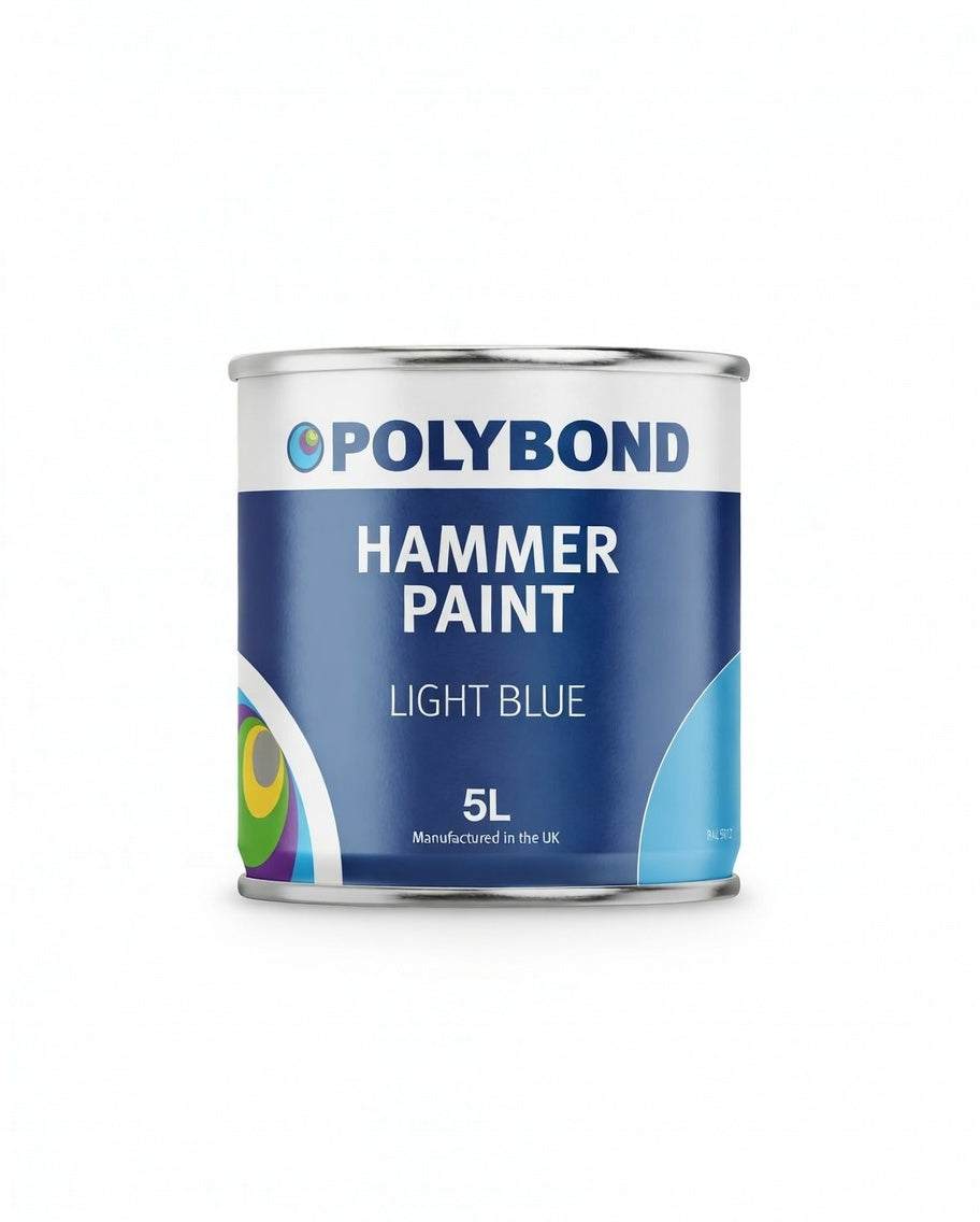 QAD Hammer synthetic enamel paint with hammered finish logo