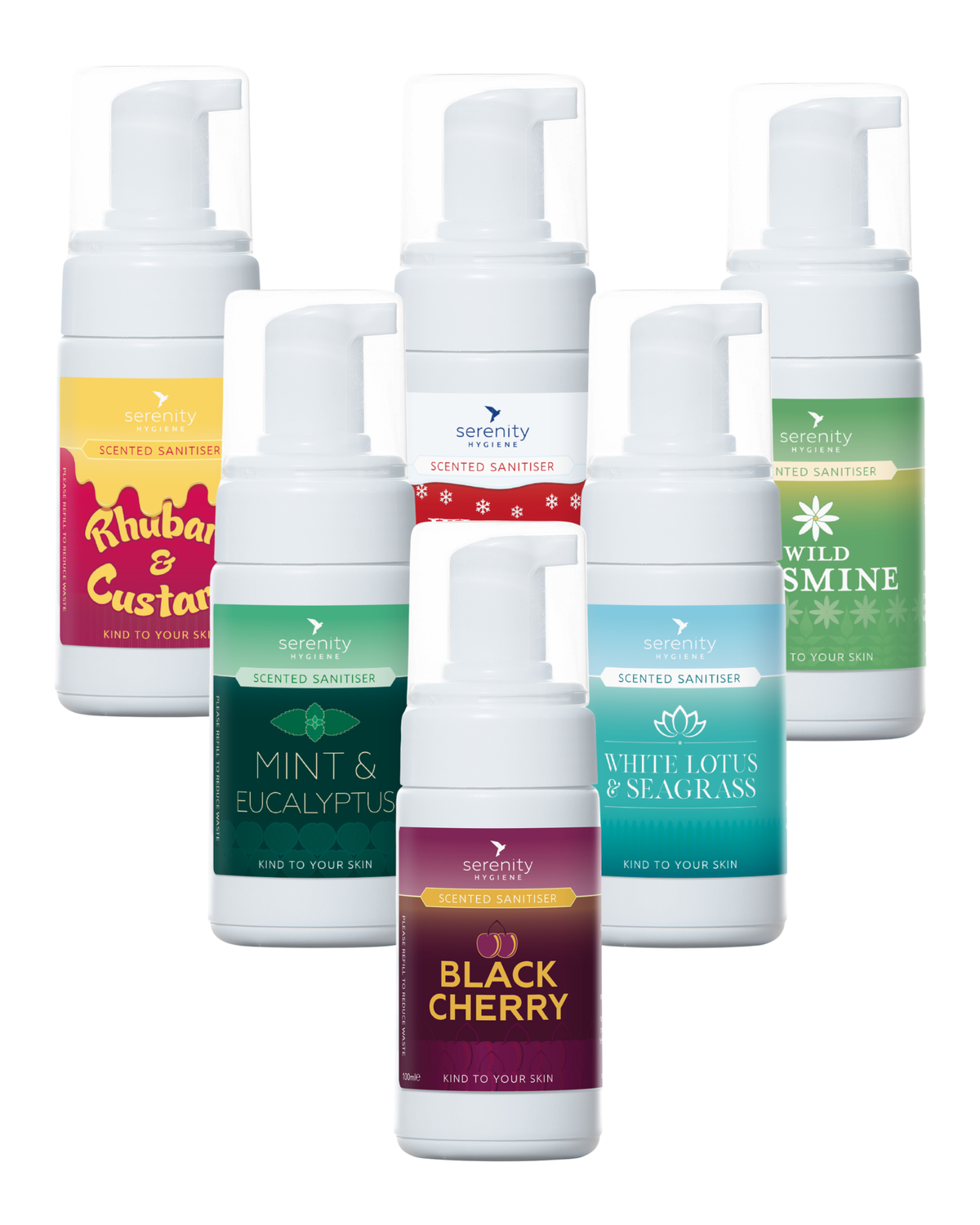 Scented Hand Foam Sanitiser Multi Pack