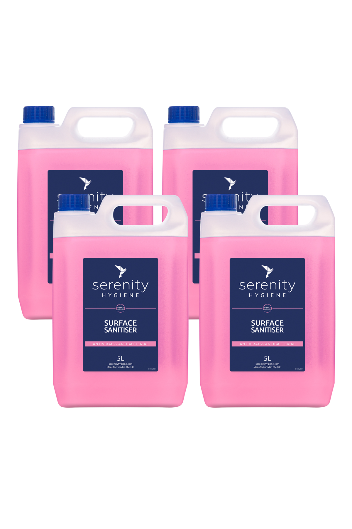 Hospital grade unscented food safe surface sanitiser spray on kitchen and hard surfaces