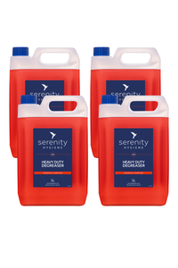 Serenity Heavy Duty Degreaser Concentrate bottle for deep cleaning tough grease on various hard surfaces