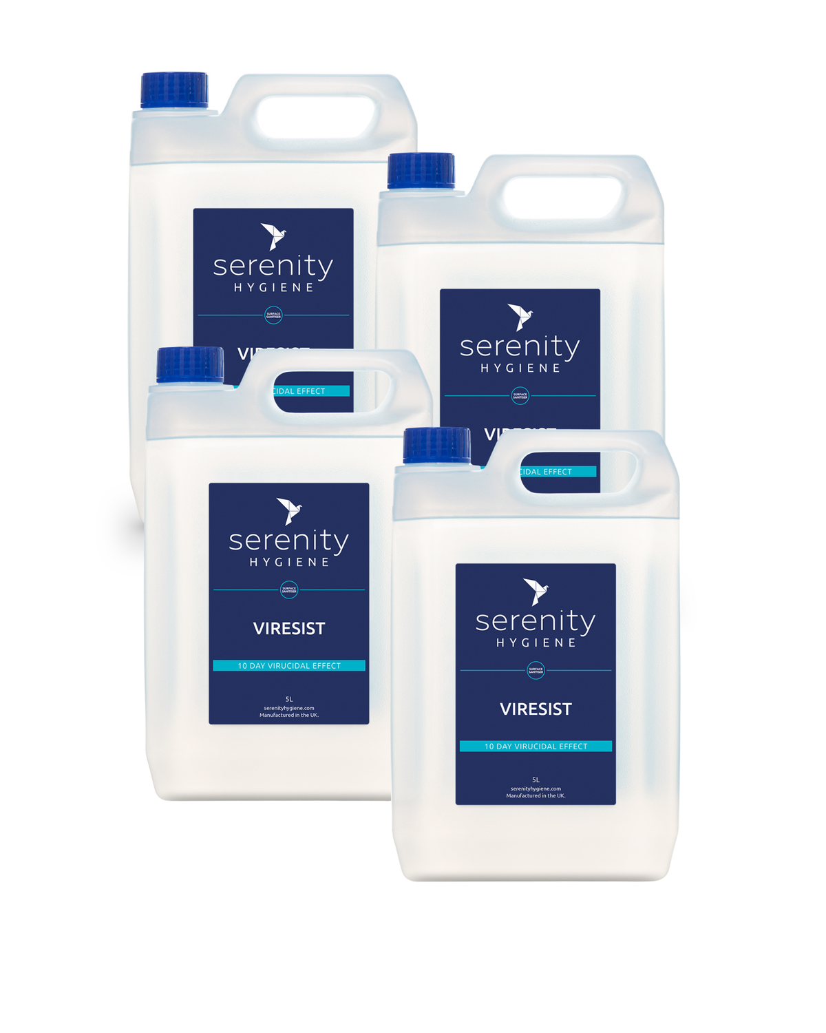 VIRESIST 10 Day Protection Flairspray hard surface disinfecting spray bottle